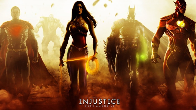 1080P, adult, horror, nature, outdoors, danger, fire - Natural Phenomenon, fashion, war, Injustice Gods among us, men, rear view, smoke - Physical Structure