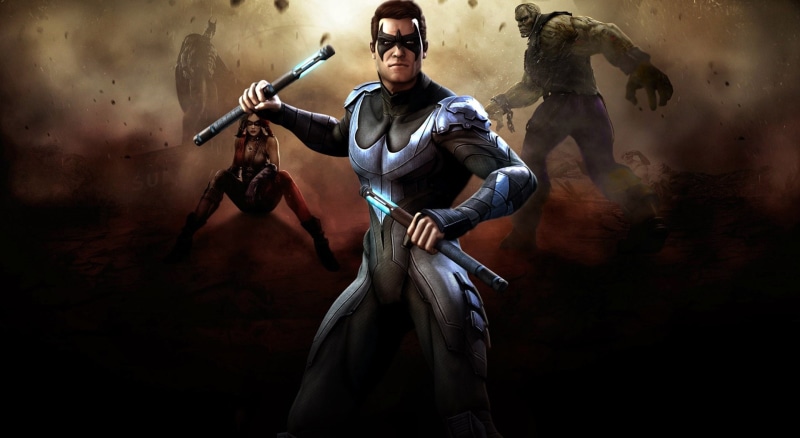 among, nightwing, government, 2013, one person, conflict, gun, anger, sport, security, super, clothing, Other Games, fighting game, injustice