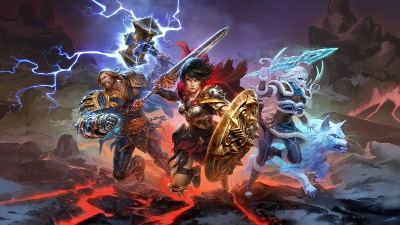 2K, Video Game, Thor (Smite), Smite, Skadi (Smite), Bellona (Smite)