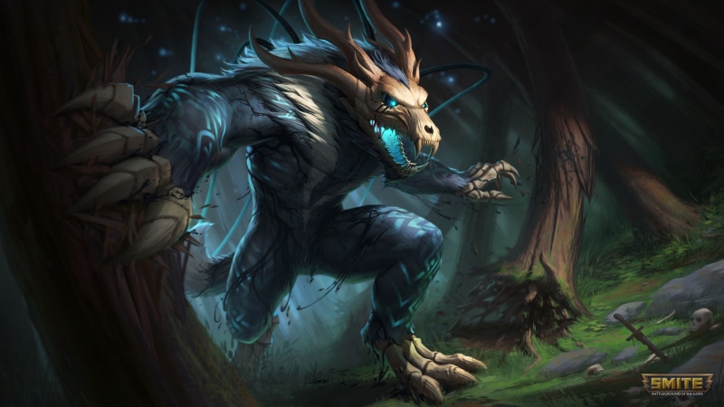 Fenrir (Smite), Video Game, Smite, 4K