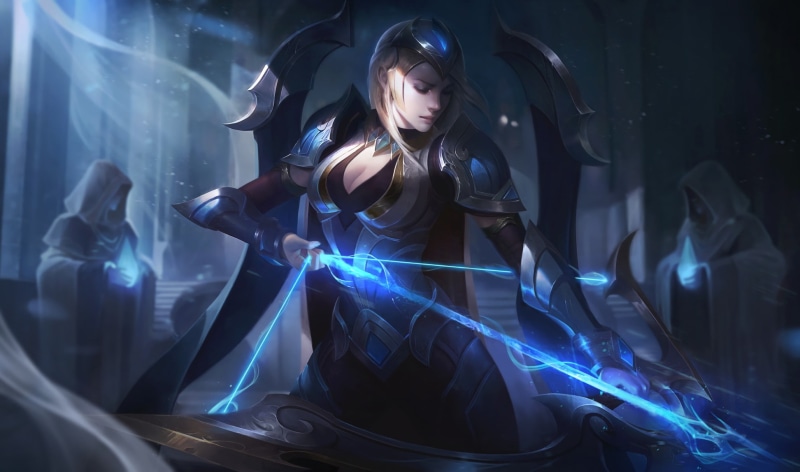 x, px, Ashe (League of Legends), video, 1944x1148 px, 1080P, ashe, championship, artwork, league, League of Legends, art, legends, Championship Ashe, age