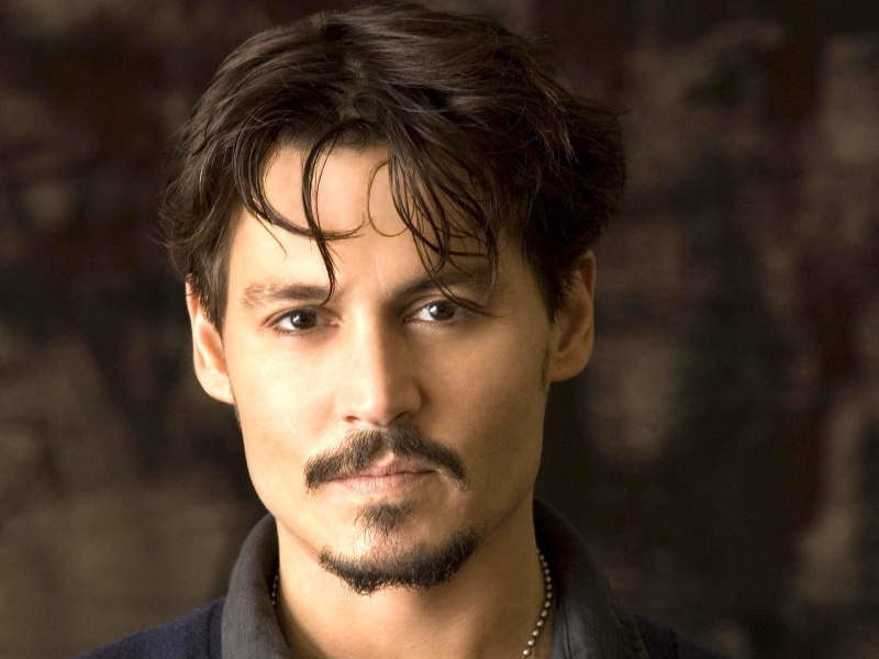 depp, johnny depp, celebrities, johnny, man, 720P, curly hair, necklace, curly, hair, mature