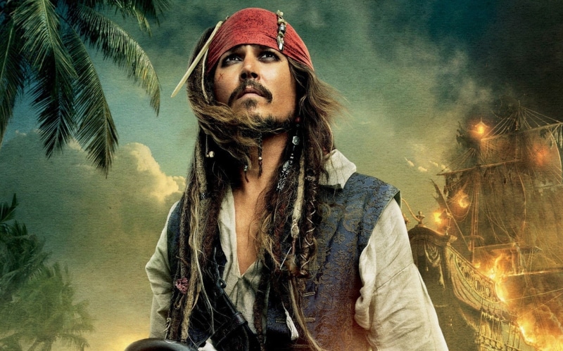 sparrow, Pirate, johnny, depp, Jack, pirates, 2011, 1080P, Caribbean