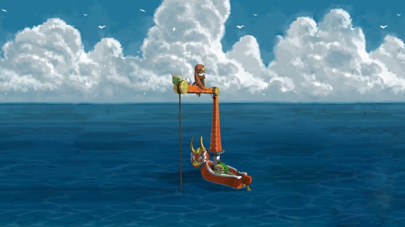 1080P, artwork, Link, The Legend of Zelda, video games, The Legend of Zelda: Wind Waker