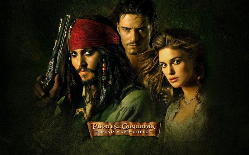 dead, s, chest, pirates of the caribbean dead mans chest, pirates, movie, caribbean, poster, man, 1080P