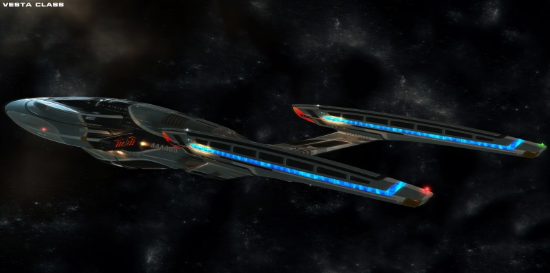 astronomy, no people, gray, concept, futuristic, galaxy, sky, science, pattern, blue, star, outdoors, Star Trek, ship, art, star - space, spaceship, night