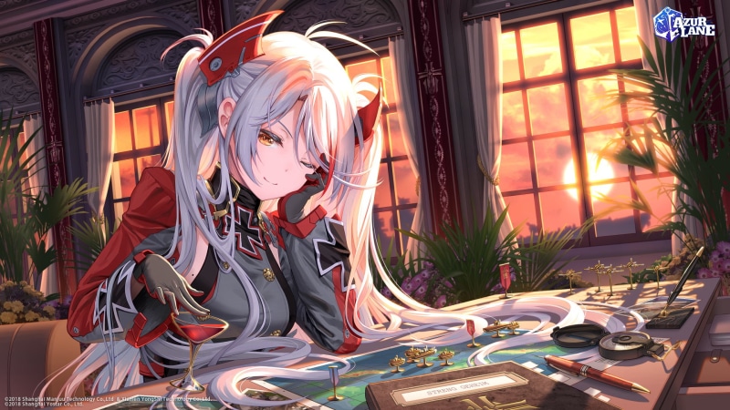 1080P, PinaxPinakes, anime girls, anime, Azur Lane, Prinz Eugen (Azur Lane)