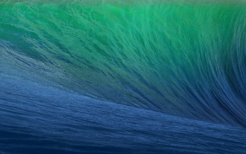 ocean, osx, mavericks, apple, 2K, waves, sea, abstract, computer, mac