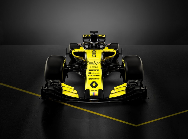 Formula One, F1 2018, 2018, 4K, Renault R.S.18, 4K, F1 cars