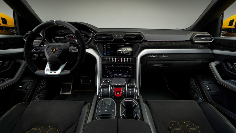 2018, 4K, Lamborghini, Urus, Interior