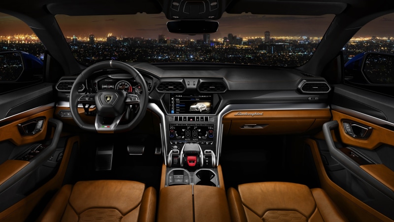 Lamborghini, Urus, 2018, Interior, 4K, Road