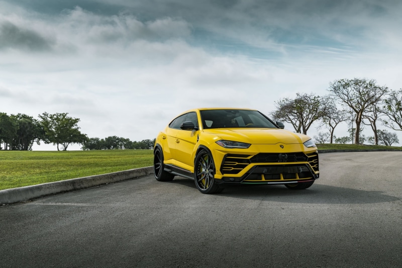 SUV, Yellow Car, 1080P, Car, Vehicle, Lamborghini, Luxury Car, Lamborghini Urus