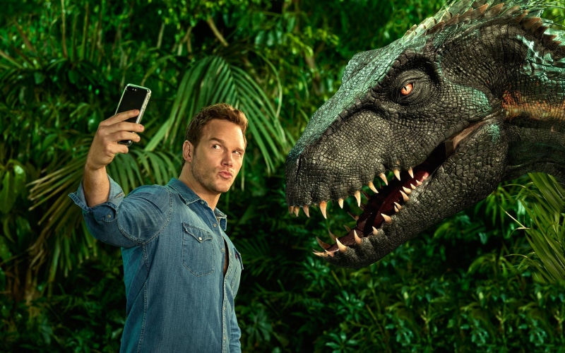 4K, Chris Pratt, dinosaur, Jurassic World: Fallen Kingdom, 4K
