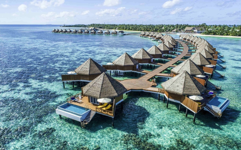 maldives, mercure, 2K, alifu, bungalows, desktop, water, atoll, gaafu, resort, kooddoo