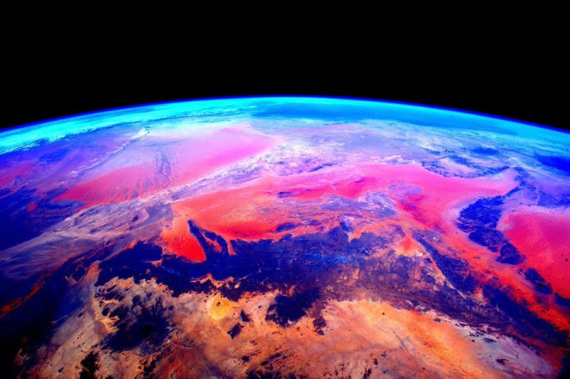 backgrounds, Africa, universe, International Space Station, space, earth observation, abstract, earth, blue, 480P, planet - Space, Scott Kelly, nasa, ISS