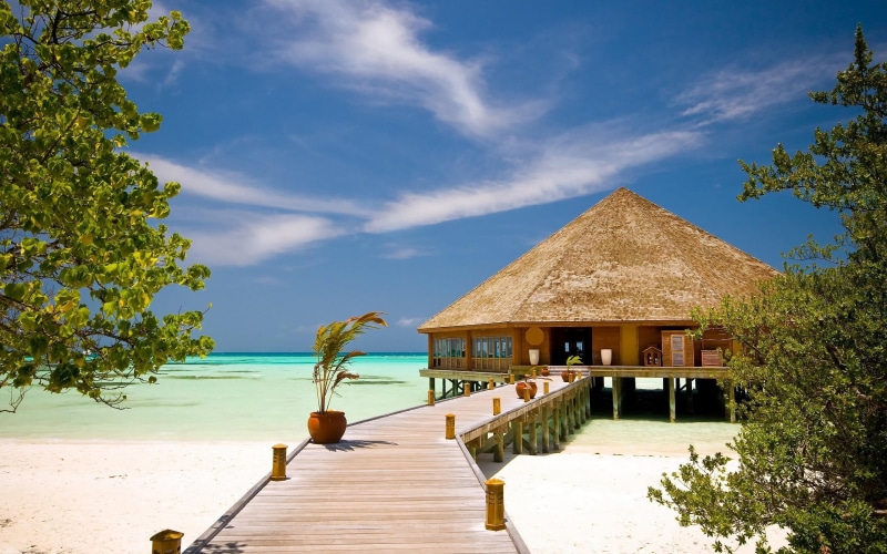2K, nature, maldives, resort, beach