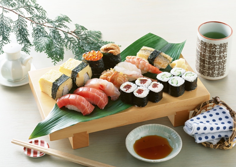 ginger, rolls, chopsticks, backgrounds, seaweed, salmon, asia, still life, japanese Culture, japanese food, sushi, no people, food, seafood, gourmet, east