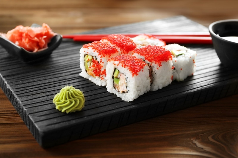 Seafood, 1080P, Food, Rice, Sushi