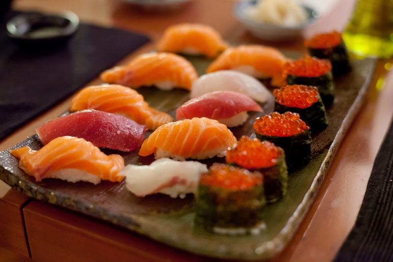 fish, japanese, meat, seafood, oriental, life, 4K, asian, japan, food, sushi, meal, still