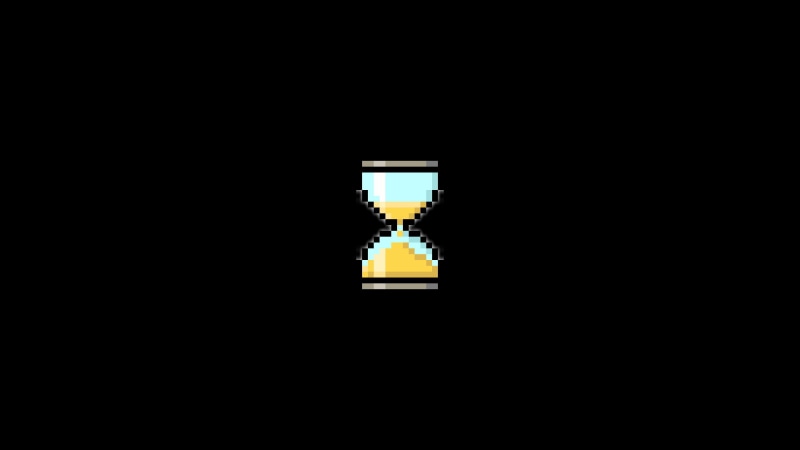 time, hourglasses, 1080P, minimalism, pixel art, pixels