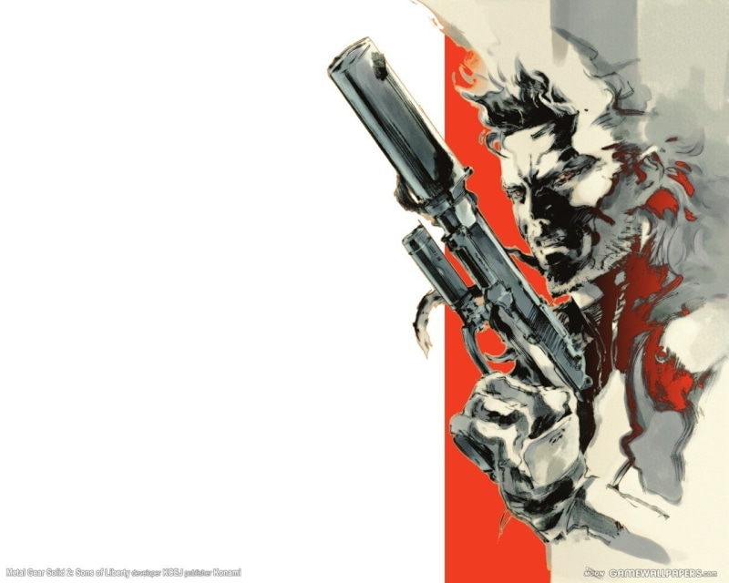 Metal Gear, gun, Metal Gear Solid 2, 720P, Metal Gear Solid