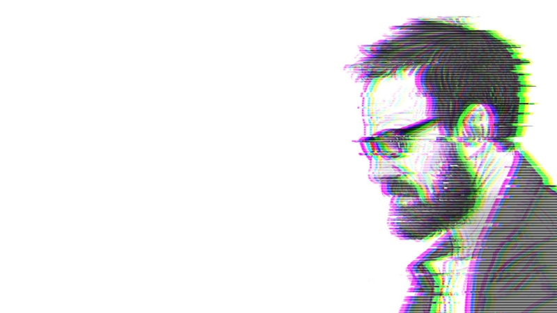 pink color, glitch art, chromatic aberration, white, adult, one person, walter, purple, human face, teenager, 1080P, young adult, portrait