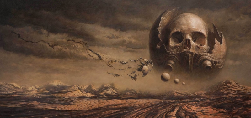 spirituality, dark, human Skull, dust, celebration, no People, human, fantasy, spooky, fear, digital composite, dead Person, people, ominous