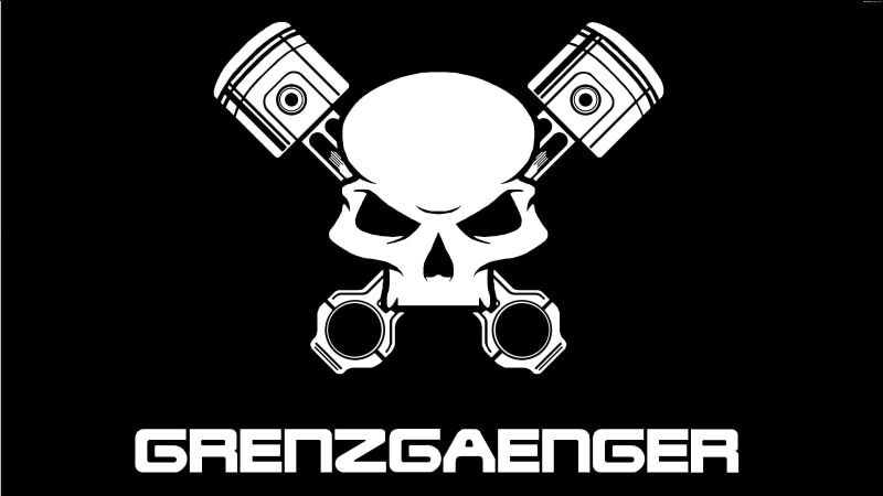 low angle view, cut out, simple background, super enduro, typography, Grenzgänger, monochrome, still life, indoors, 4K, black background, enduro, Grenzgaenger