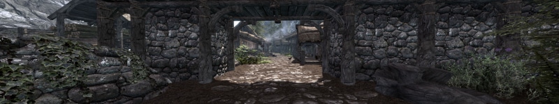 monitor, video, multiple, jeux, steam, jeu, skyrim, videogame, triple, screen, 5K, multi