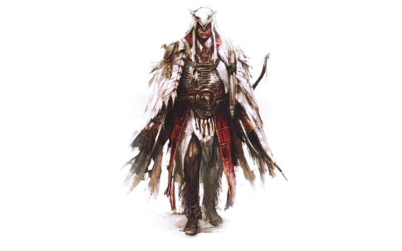 2K, creed, drawing, white, assassin 039 s, warrior