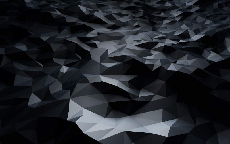 abstract, black, 2K, 2880 x 1800, Low, Poly, desktop