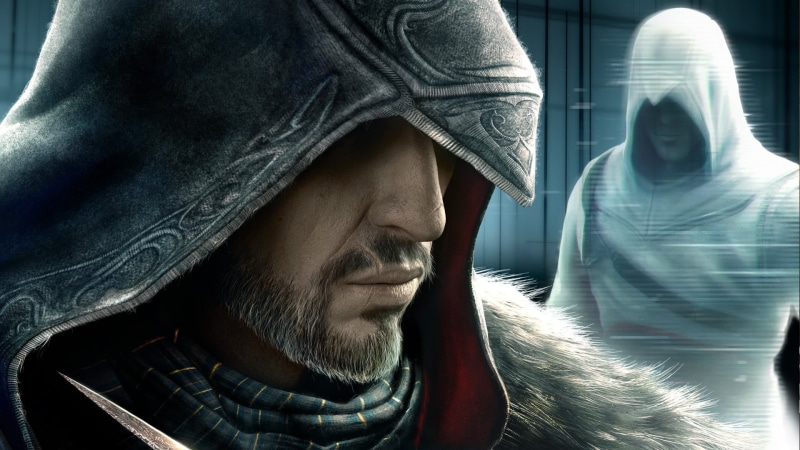 hood - clothing, close-up, headshot, s, males, hood, people, real people, character, Assassins Creed: Revelations, lifestyles, mid adult, indoors, human face