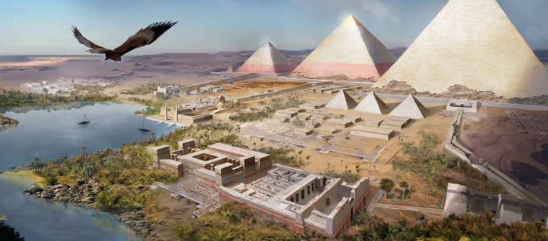 5K, Assassins Creed: Origins, Egyptian Pyramids, Giza, Great Pyramid of Giza, 5K