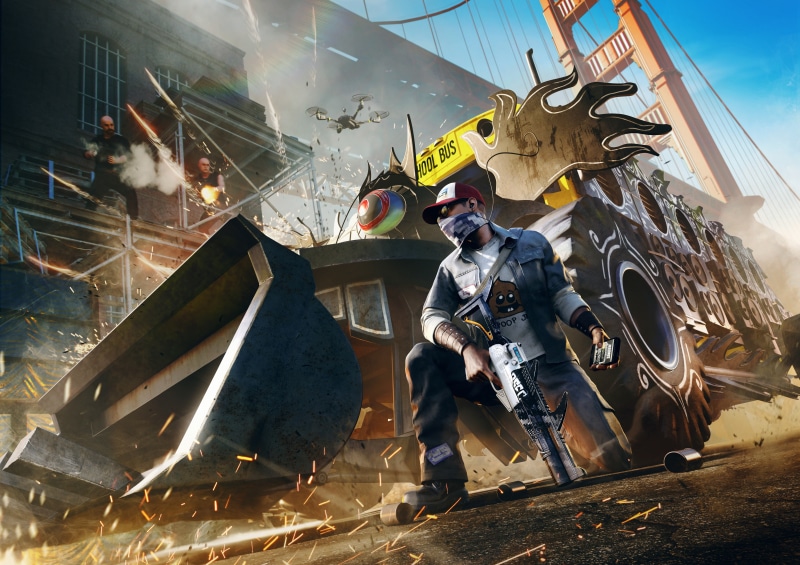 San Francisco, Watch Dogs 2, DedSec, 5K, DLC, WATCH_DOGS 2, Ubisoft, Game, T-Bone, Marcus Holloway