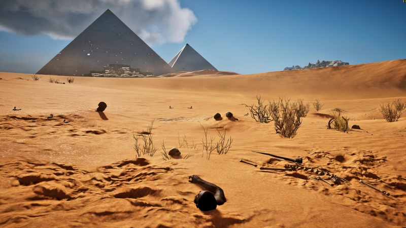sky, environment, Ubisoft, Assassins Creed: Origins, animal themes, mammal, nature, land, travel destinations, climate, vertebrate, architecture, scenics - nature