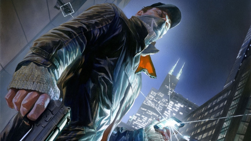 dogs, aiden, gun, Aiden Pearce, art, 1080P, cap, watch, watch dogs, pearce