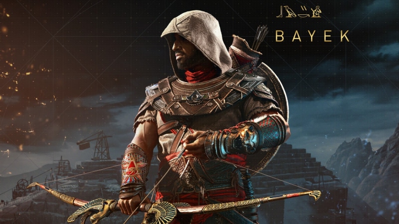 communication, technology, architecture, clothing, military, armed forces, 1080P, standing, Assassins creed Origins, men, figurine, gun, activity, sign