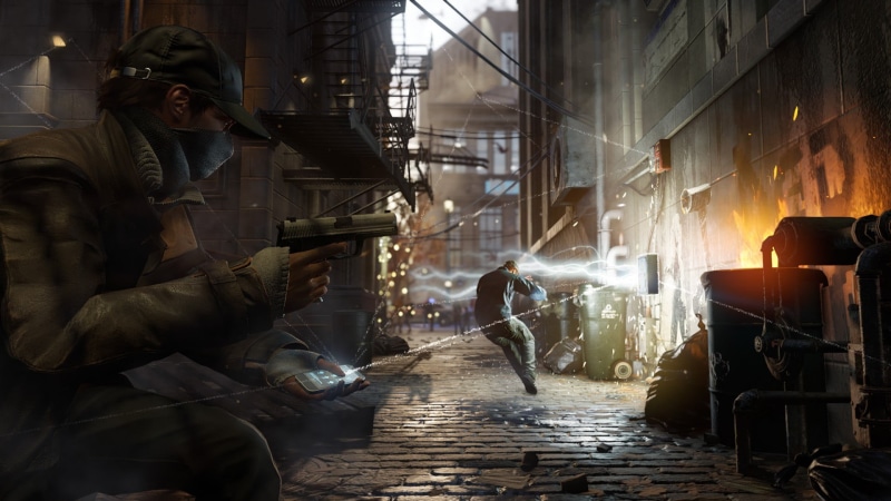 occupation, building exterior, Watch_Dogs, incidental people, 1080P, built structure, real people, architecture, outdoors, men, standing, day