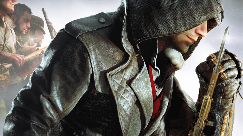 lifestyles, close-up, males, army, zip, young adult, black, Assassins Creed: Syndicate, blade, hood, portrait, hat, warm clothing, Jacob Fry, side view