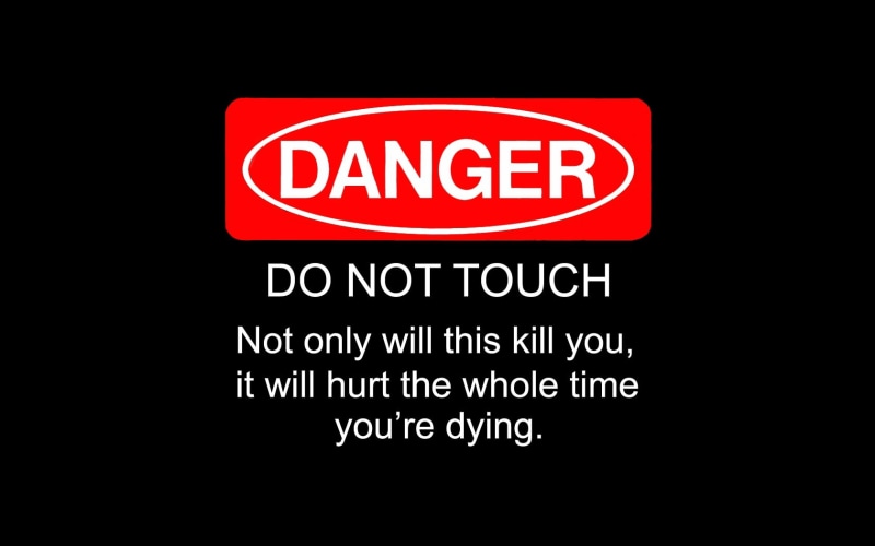 sign, 720P, warning, art, abstract, hd, Danger