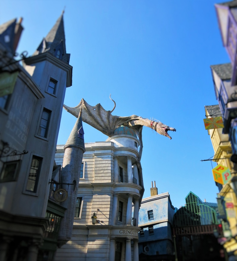 outdoors, day, animal representation, architecture, representation, built structure, sky, theme park, sculpture, florida, spirituality, no people, building exterior