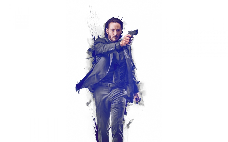 John Wick: Chapter 2, Keanu Reeves, Most popular celebs, best movies, 4K, John Wick: Chapter Two