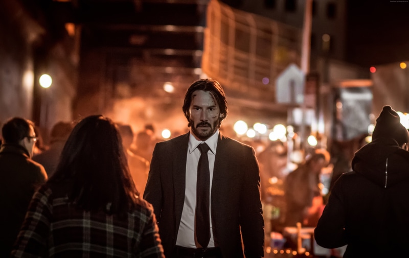 best movies, John Wick: Chapter Two, Keanu Reeves, John Wick: Chapter 2, 5K, Most popular celebs