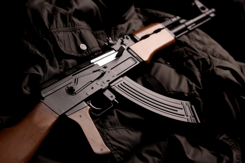 assault rifle, Kalashnikov, 5K, AK-74, weapon, AK-47, Russia, USSR, modern