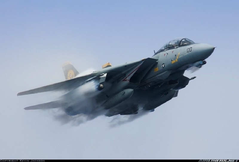 720P, fighter, gray, jet, Jet Fighters, Grumman F-14 Tomcat