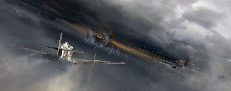 nautical vessel, water, outdoors, world war ii military aircraft military aircraft airplane spitfire supermarine spitfire royal airforce, transportation