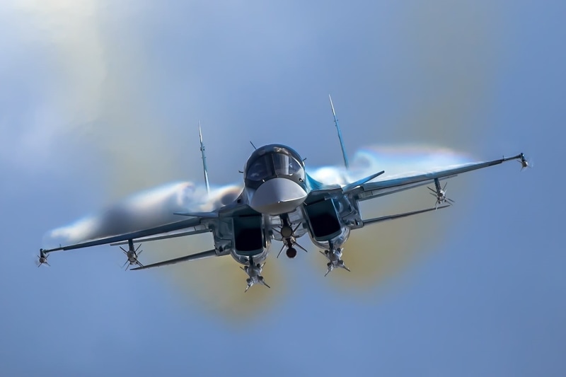 airplane, helicopter, no people, blue, motion, 720P, aerospace industry, day, transportation, plane, blurred motion, armed forces, low angle view, air force