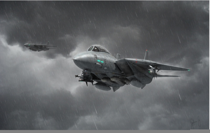 fighter plane, gray, jet, military airplane, transportation, speed, flying, fighter, aggression, 2K, sky, air vehicle, mode of transportation, interceptor