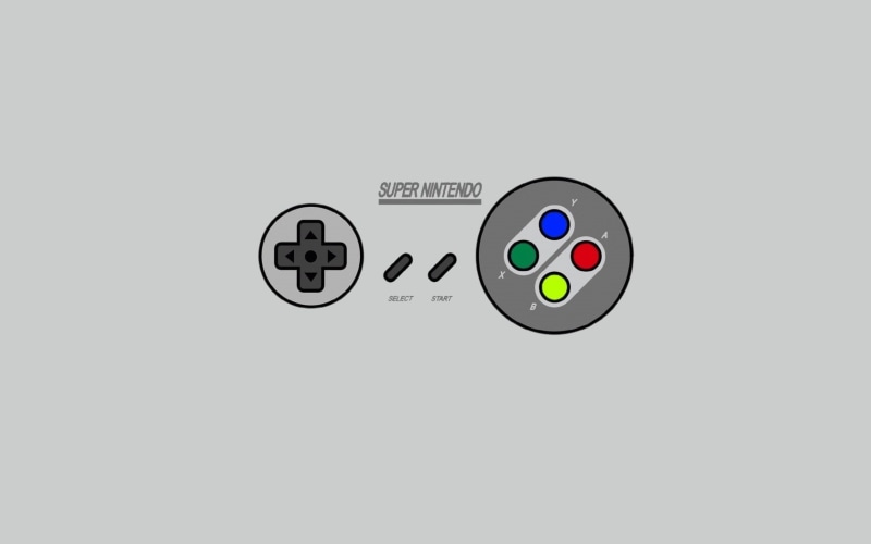 720P, snes, video games, grey, controller, gray, nintendo, hd, super