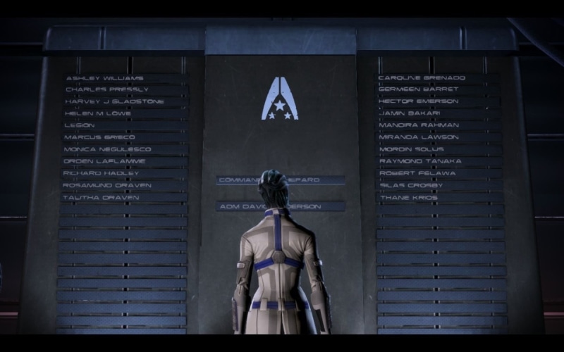 communication, Mass Effect 2, text, number, statue, sculpture, male likeness, indoors, sign, representation, Mass Effect 3, architecture, Liara TSoni, screenshot